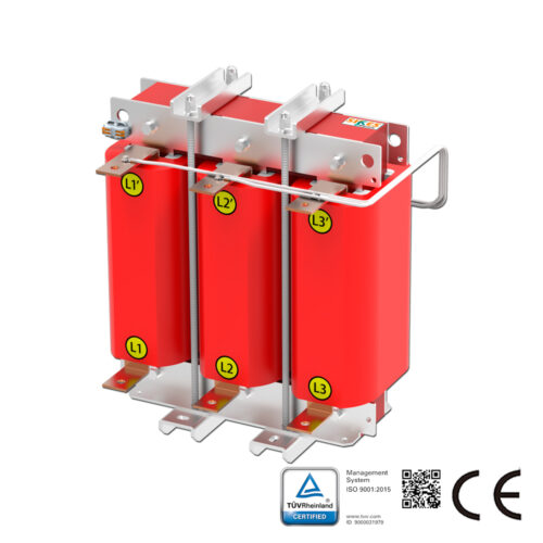 Sine wave filter, Rated Current 317A ,160KW ,400V